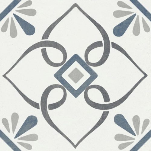 Harmony Provenza Blue Petals  22.3x22.3