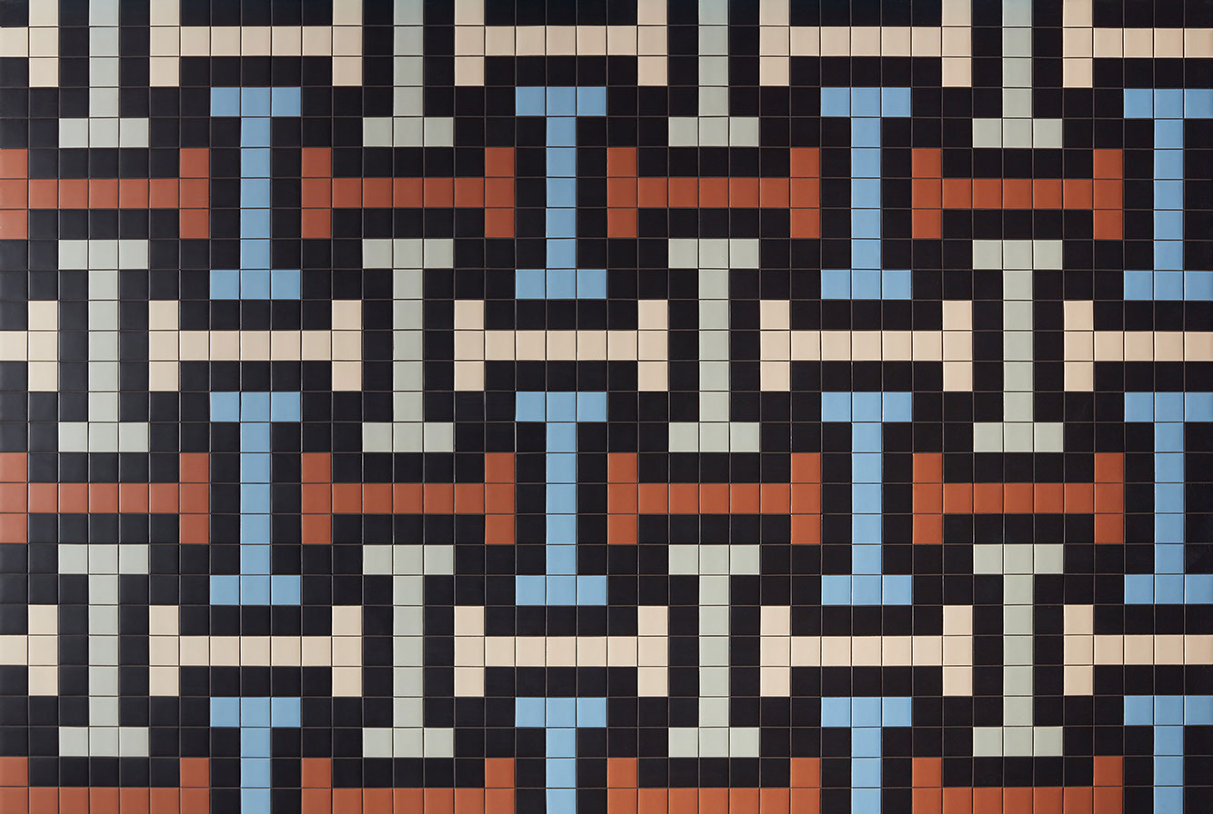 PIXEL41 / TOBACCO / NUT / BLACK / TAUREG / SALVIA